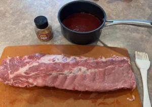 barbecue baby back ribs ingredients