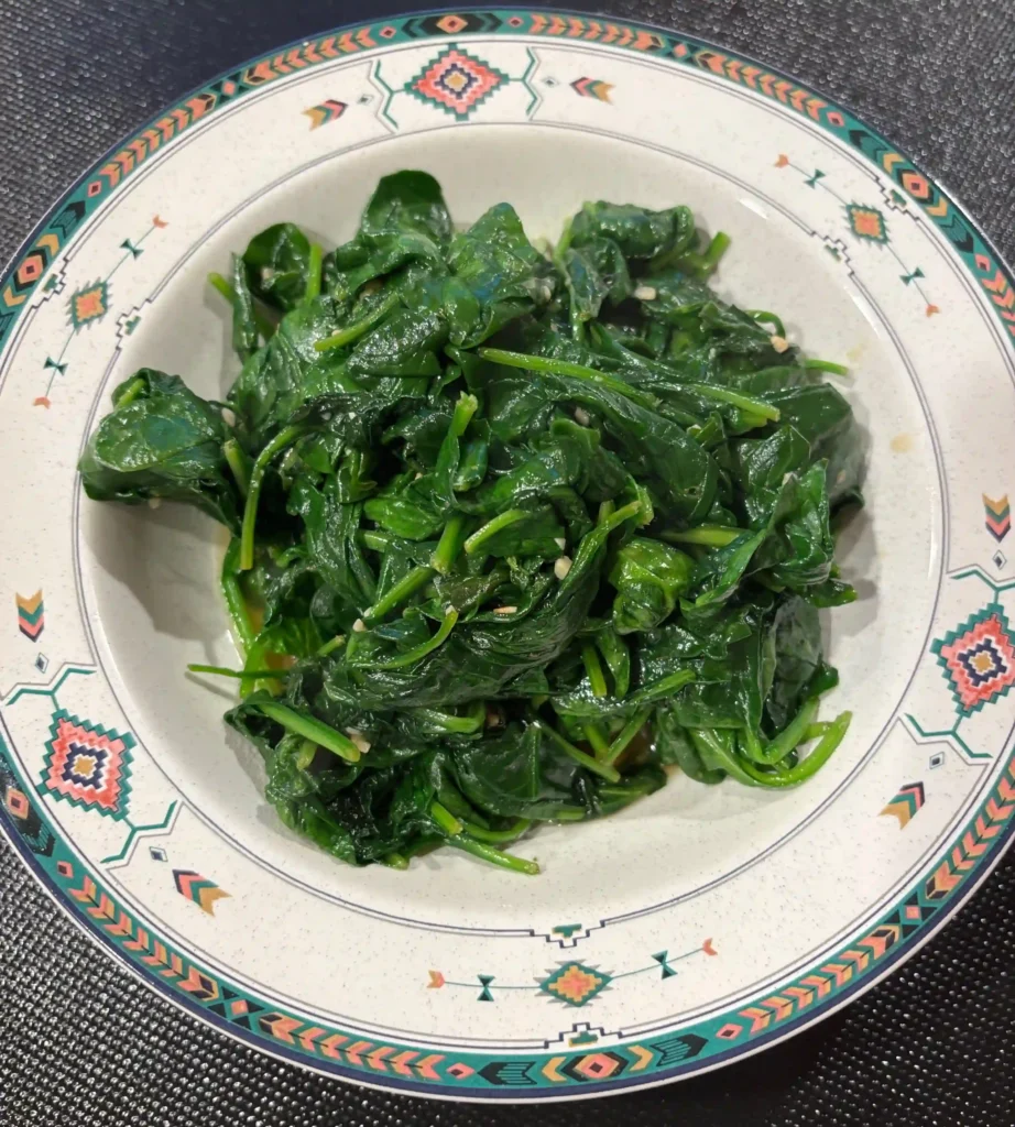 sauteed spinach