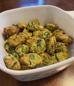 air fryer zucchini tots
