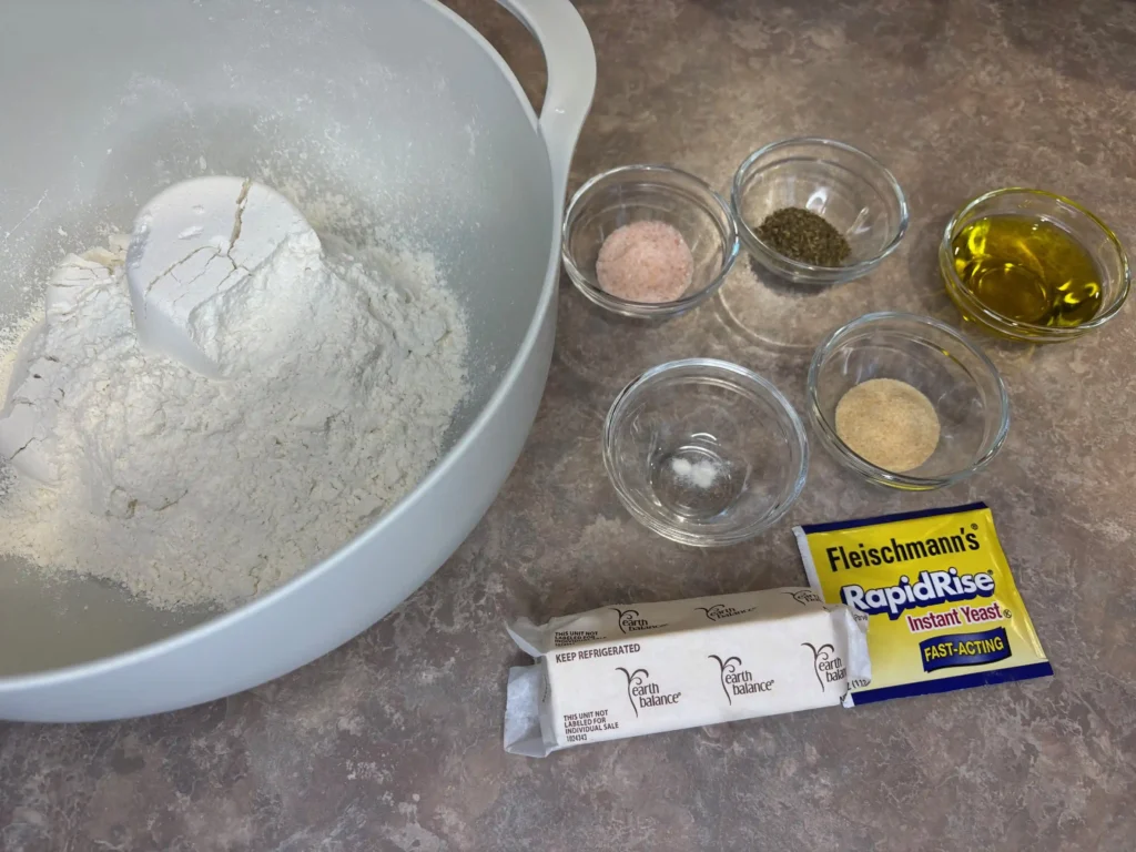 garlic knots ingredients