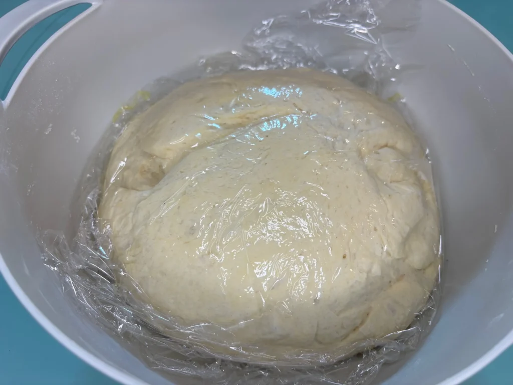garlic knots dough rise