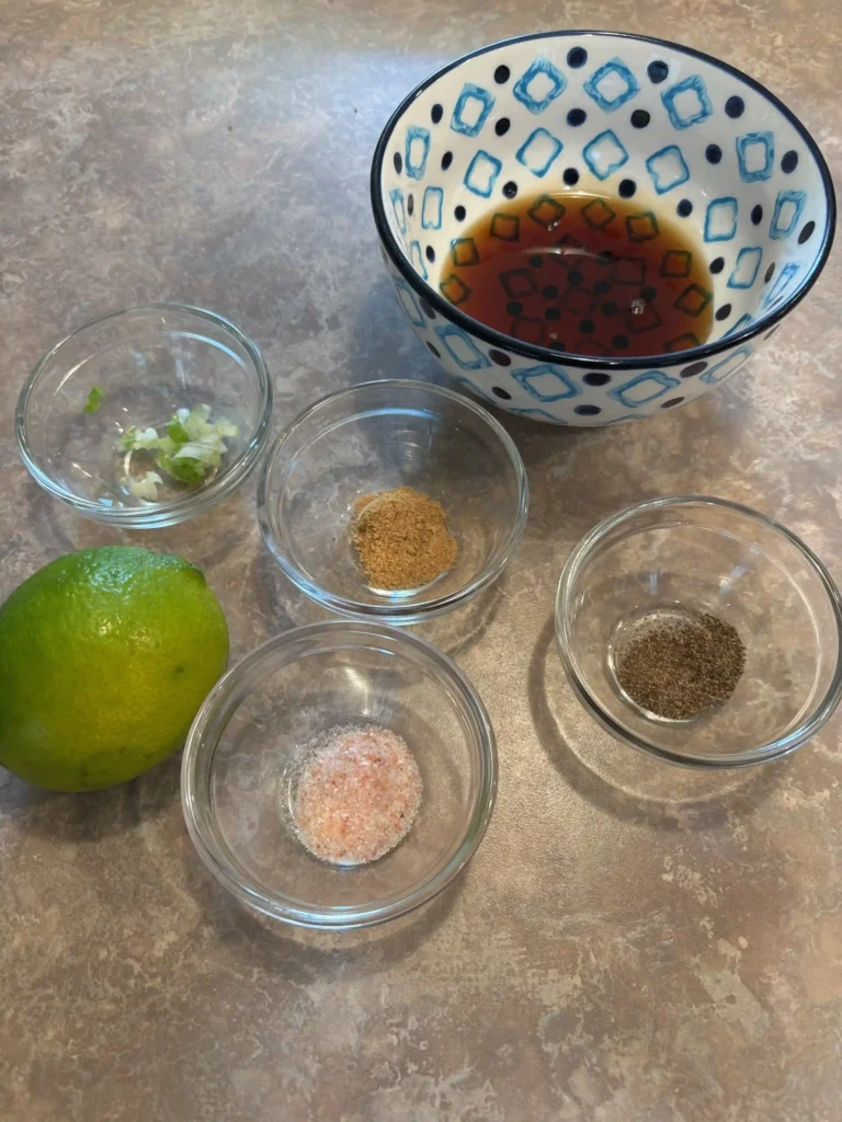 Air Fryer Maple Curry Chicken Thighs maple ginger glaze ingredients