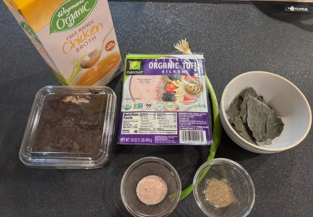 miso soup ingredients