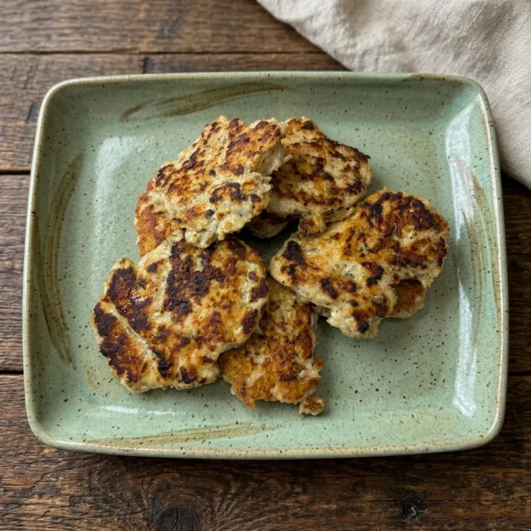 Freshcipe italian style chicken sausage patties hero