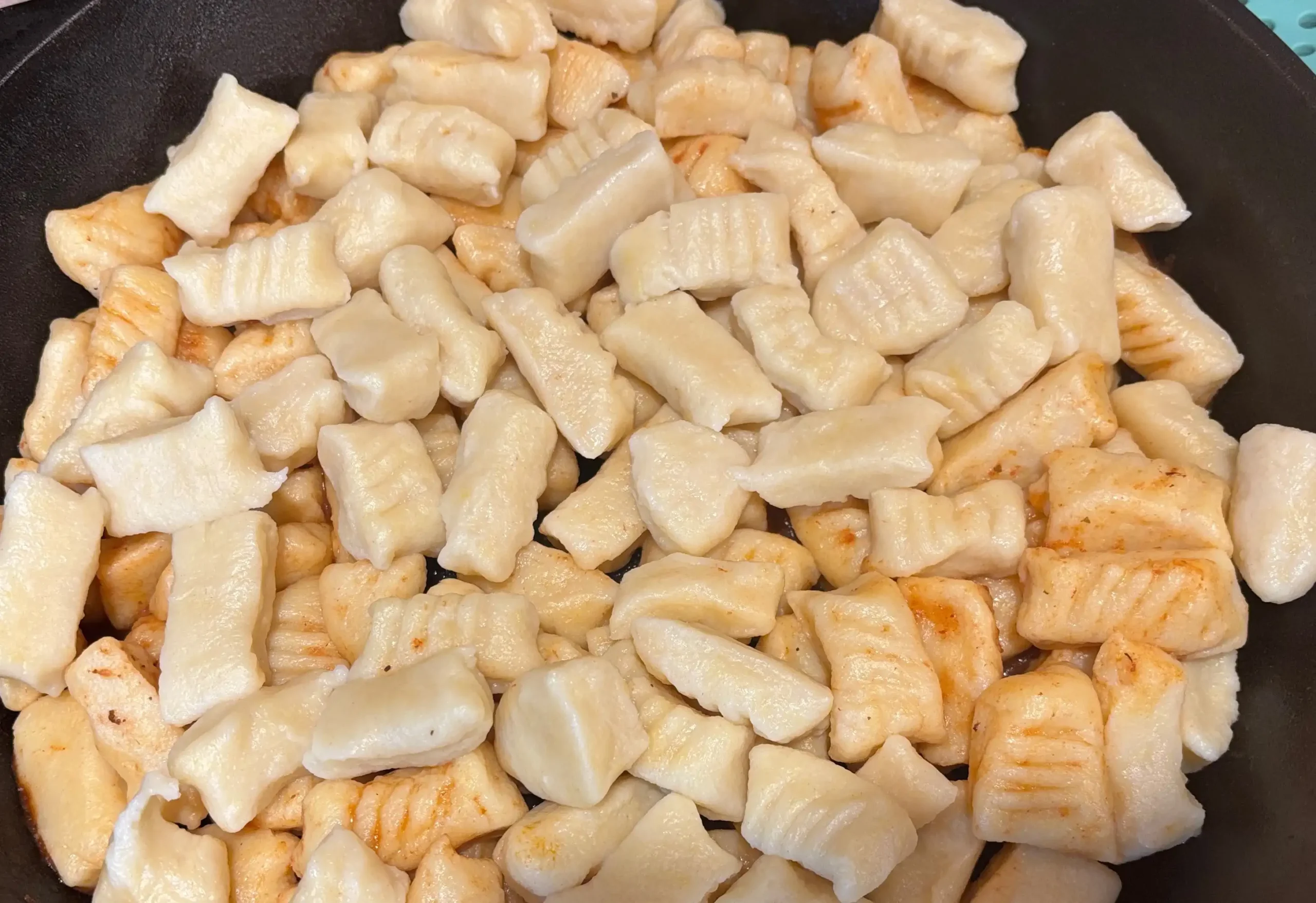 classic italian potato gnocchi close look