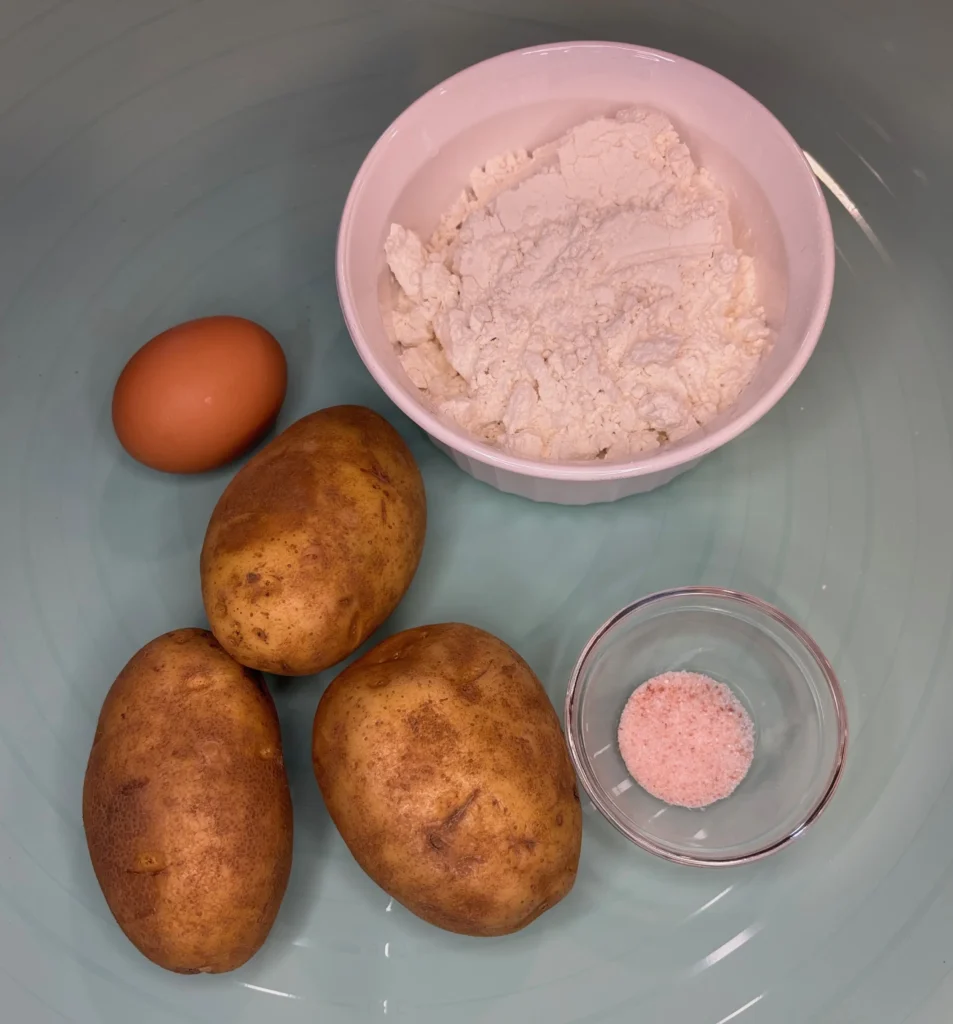 classic italian potato gnocchi ingredients