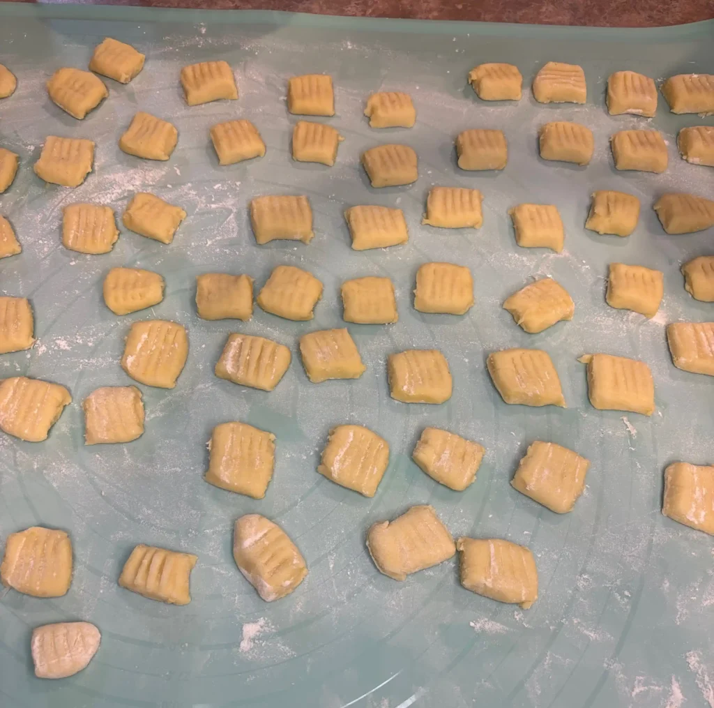 classic italian potato gnocchi made