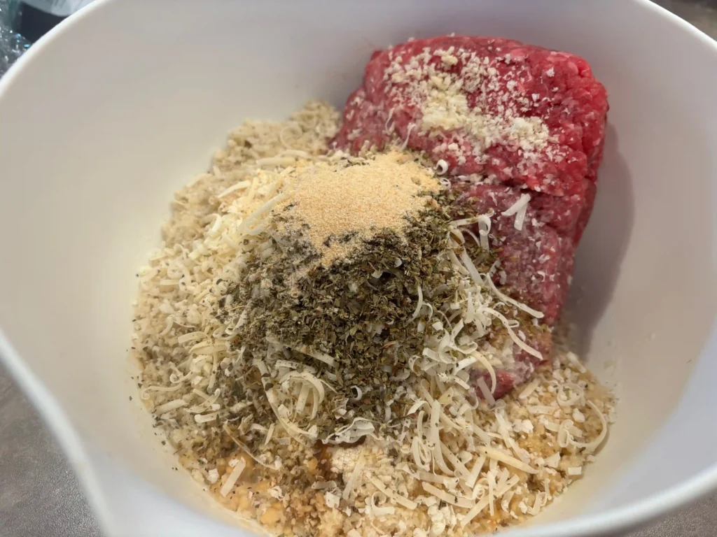 Baked Italian Meatballs baked italian meatballs ingredients