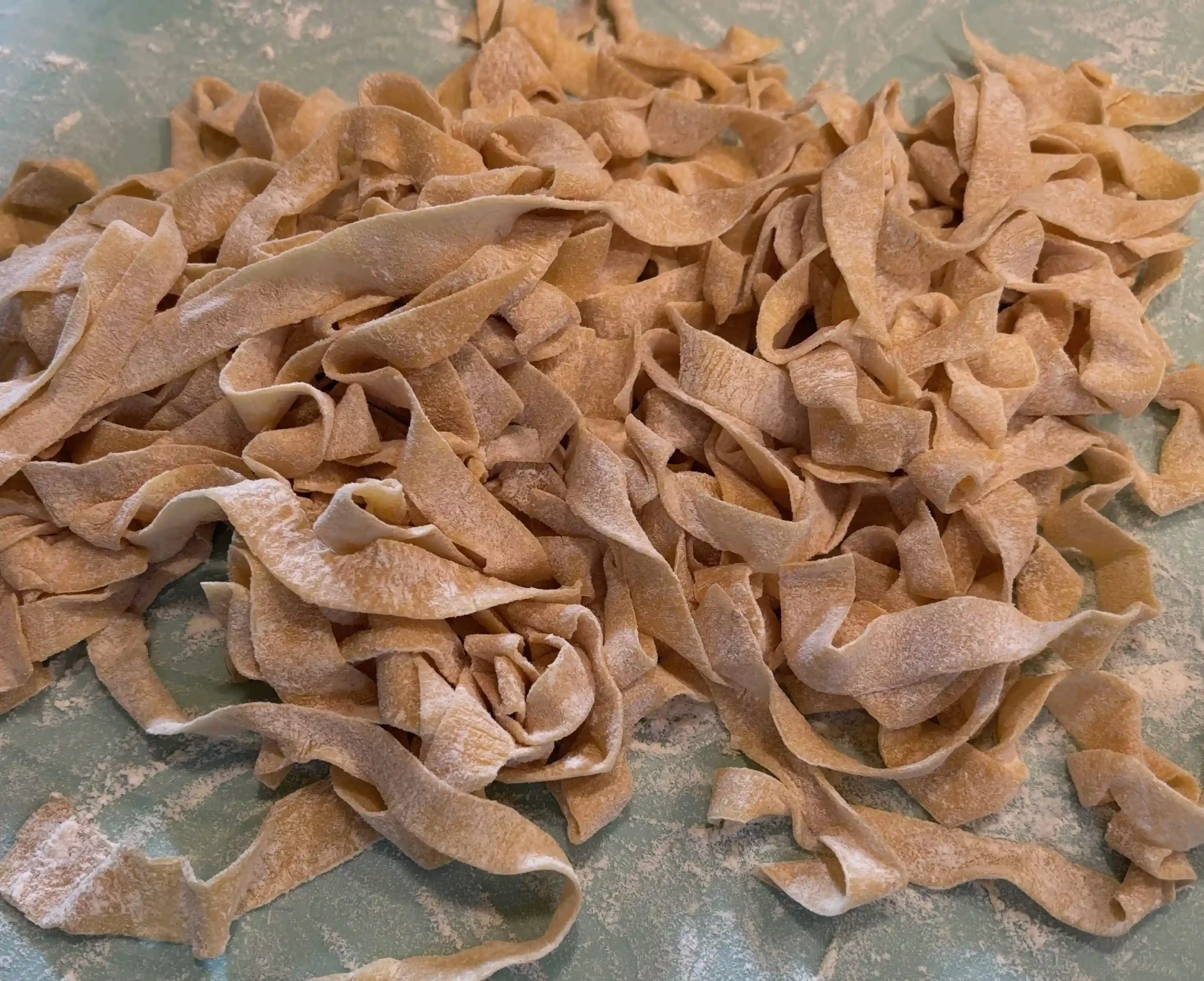 Easy Homemade Ribbon Pasta from Scratch