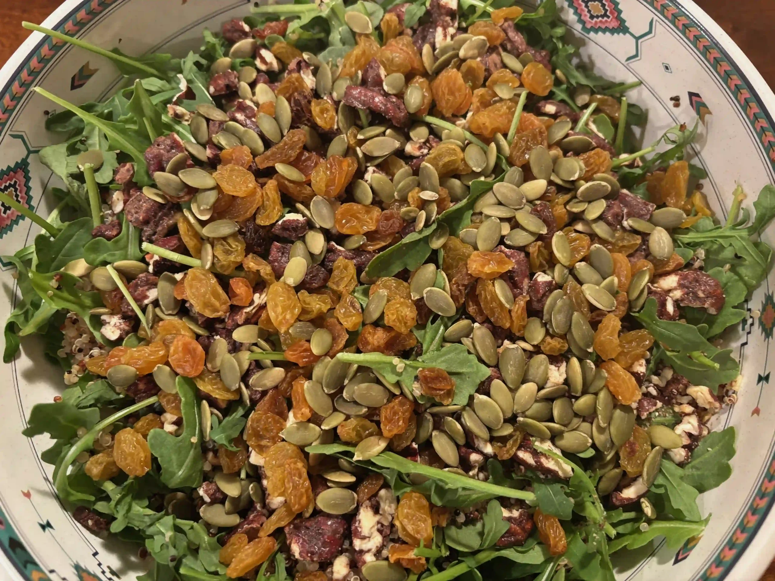 Lemon-Arugula Quinoa Salad lemon arugula quinoa salad close look
