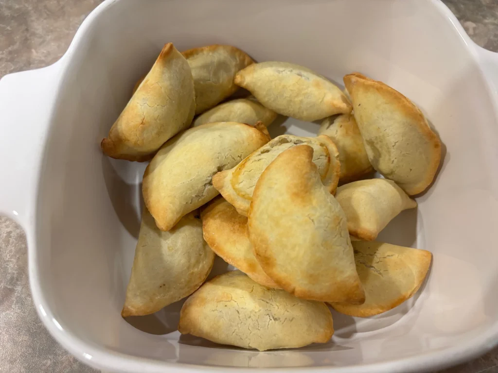 crispy buffalo pierogies air fried
