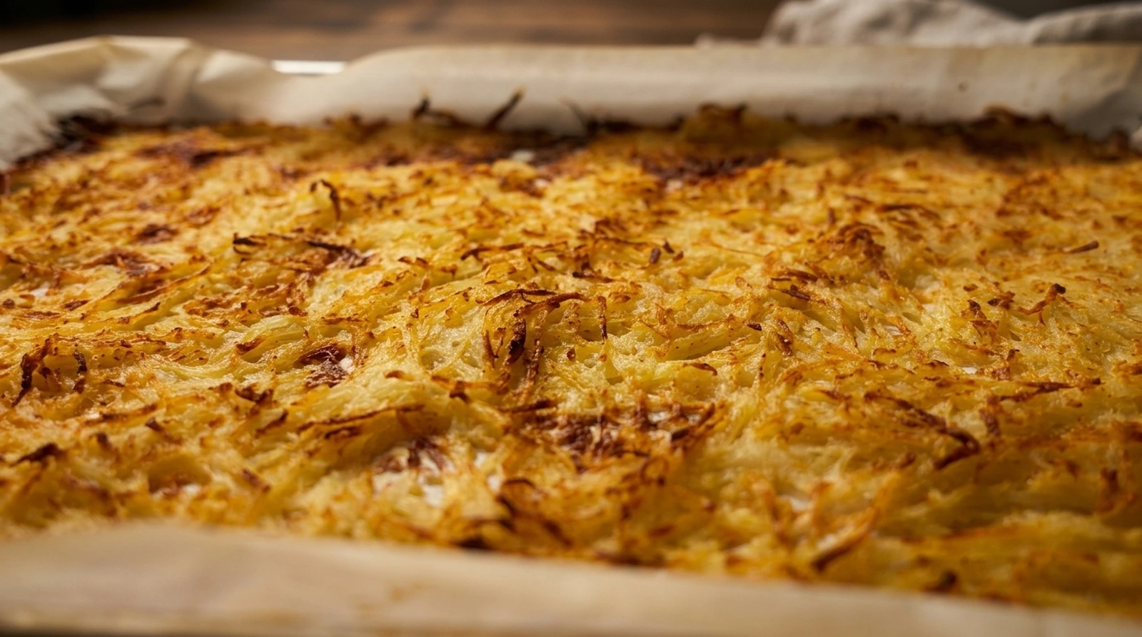 Garlic Paprika Baked Hash Browns garlic paprika baked hash browns hero