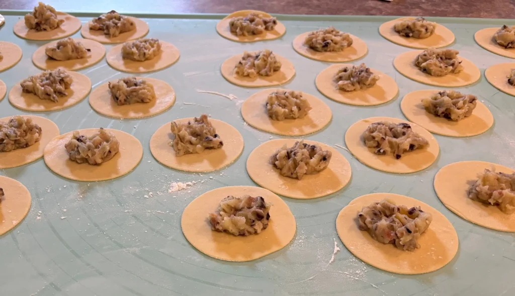 Potato and Shiitake Mushroom Pierogi potato and shiitake mushroom pierogi recipe filling