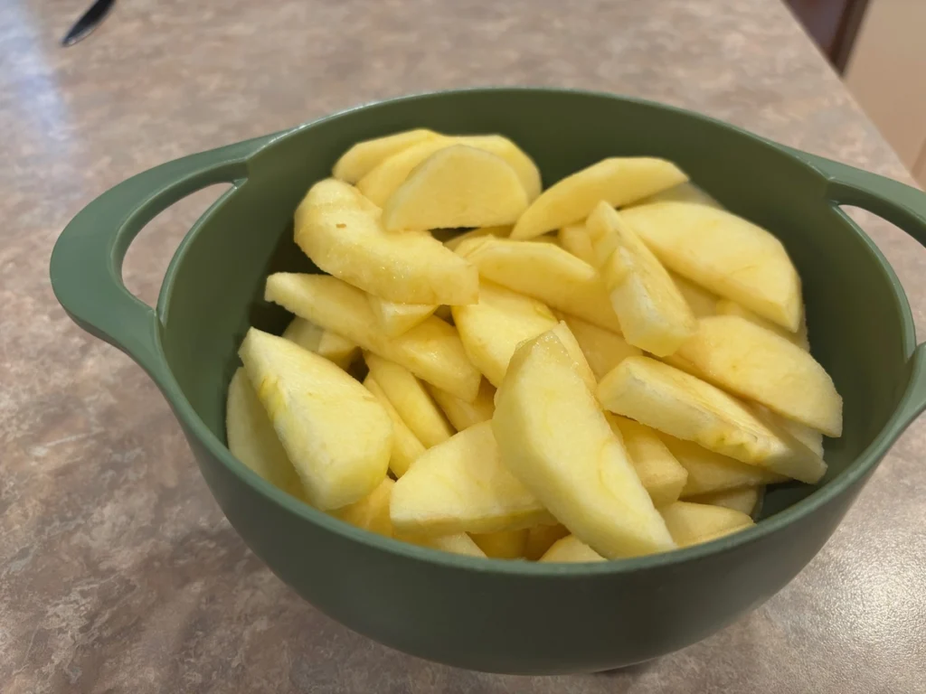Cinnamon Sautéed Honeycrisp Apples cinnamon sautéed honeycrisp apples sliced