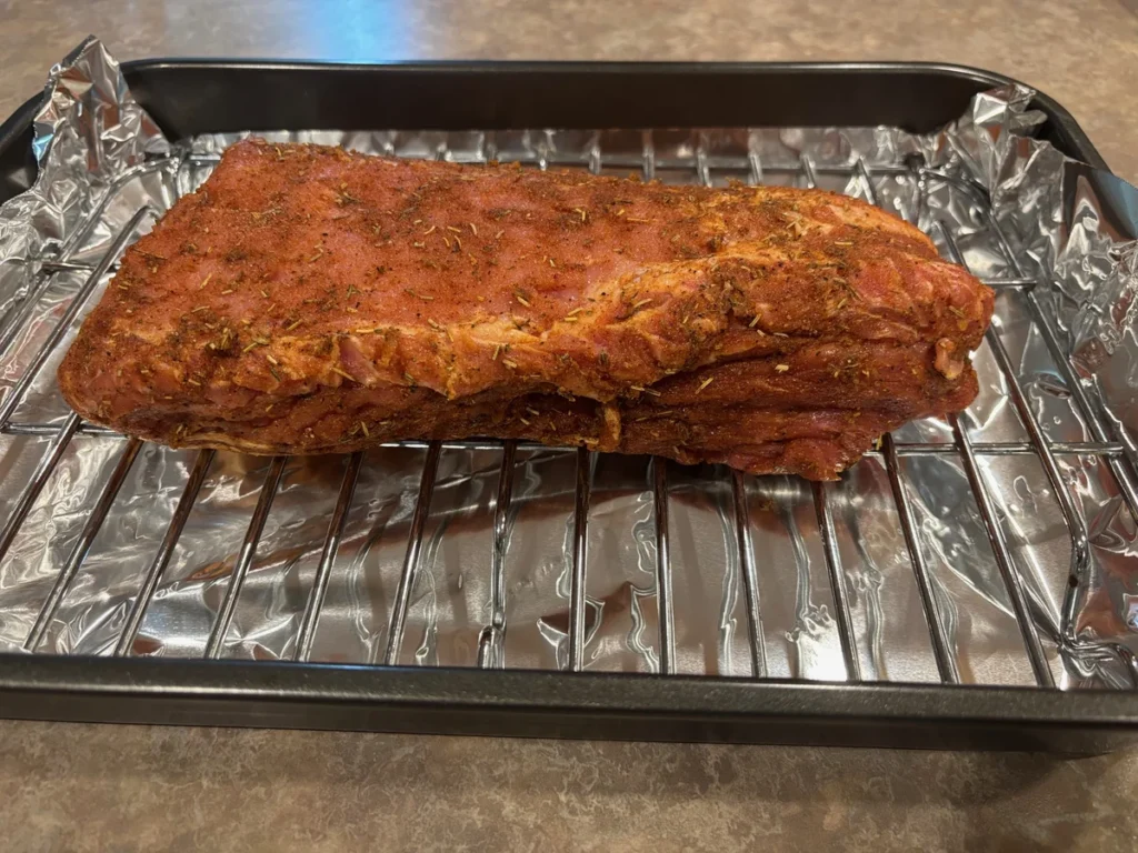 maple soy glazed pork roast dry seasoning