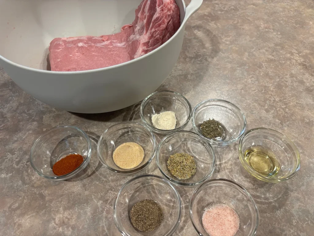maple soy glazed pork roast ingredients
