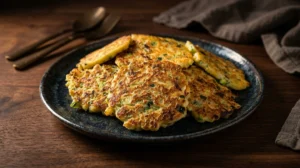 zucchini parmesan mozzarella patties hero